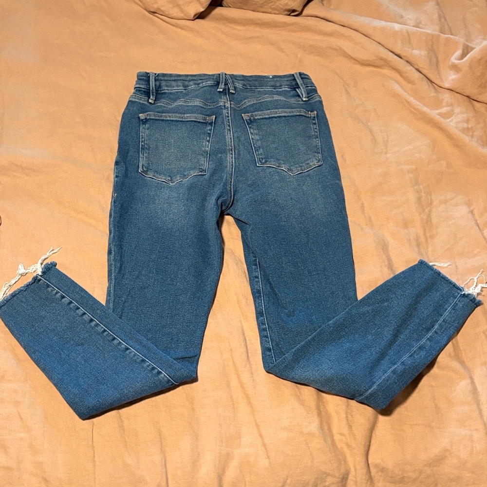 Good American Good Legs Light Blue Skinny Jeans - Picture 3 of 6